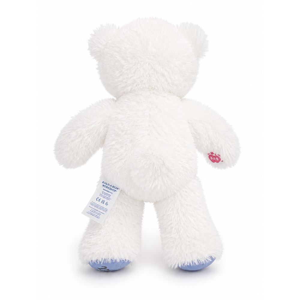 Build A Bear Frozen II White Teddy Bear Plush Disney‎ Elsa Anna Stuffed Animal - Picture 3 of 4